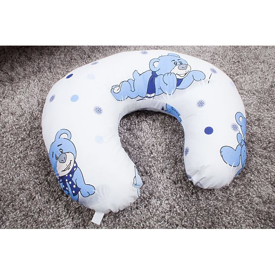 Sada obliečok do postieľky - rojko - modrá 135x100 cm