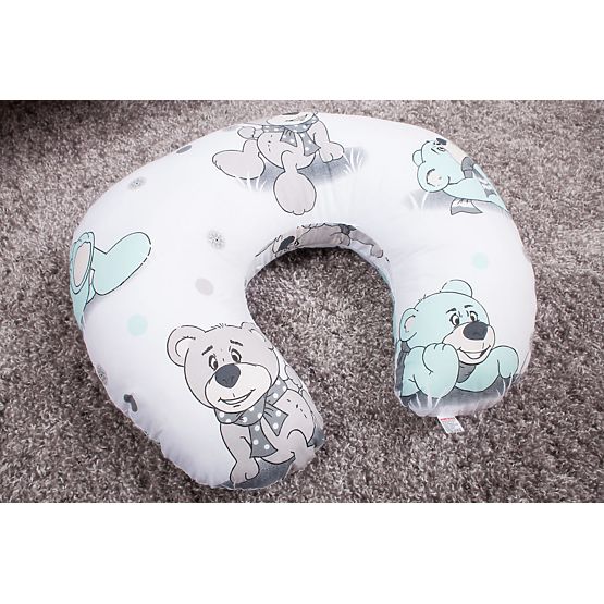 Sada obliečok do postieľky - rojko - zelená 120x90 cm