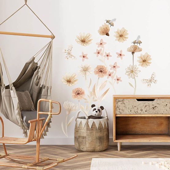 Sada samolepiek na stenu - Lúka