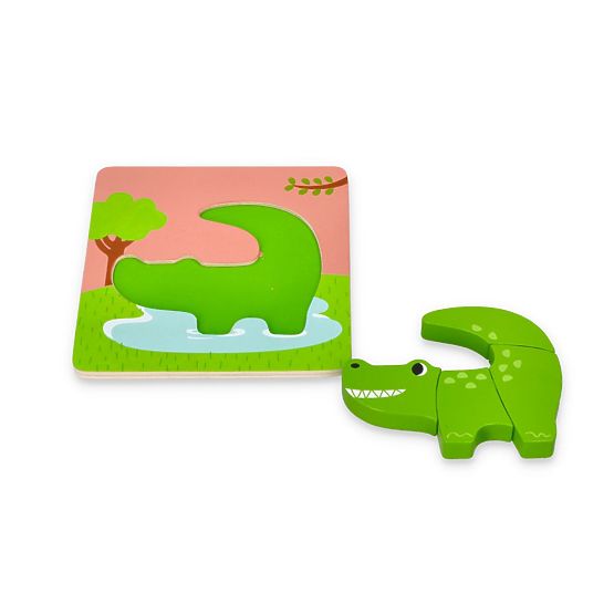 Sada štyroch skladačiek so zvieratkami