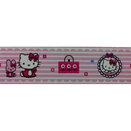 Samolepiaca bordúra - Hello Kitty