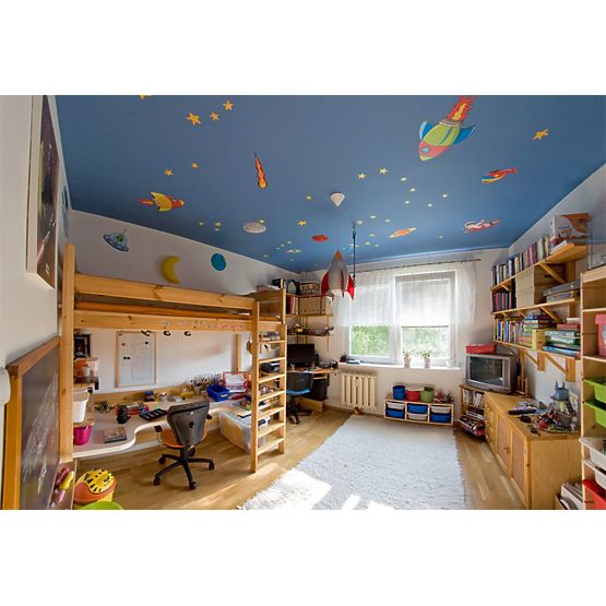 Samolepiaca dekorácia - vesmír