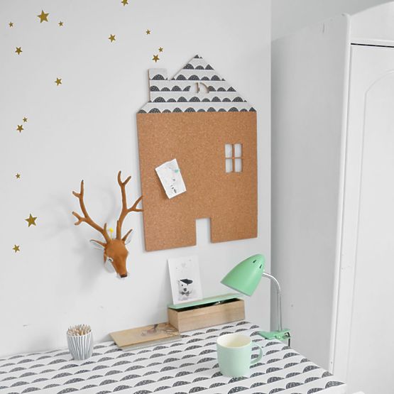 Samolepiaca nástenka DEKORNIK - domček