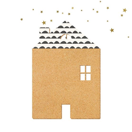 Samolepiaca nástenka DEKORNIK - domček