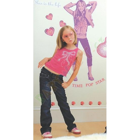 Samolepiace dekorácia Hannah Montana