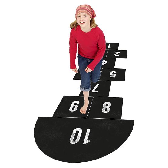 Samolepka na podlahu - Skákací panák