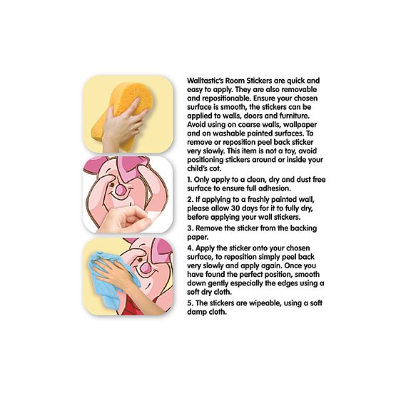 Samolepky Disney - Macko Pú