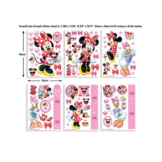 Samolepky Disney - myška Minnie