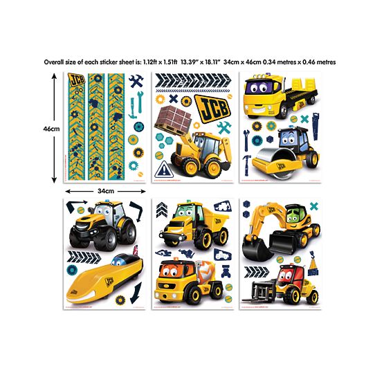 Samolepky - Moje prvé JCB