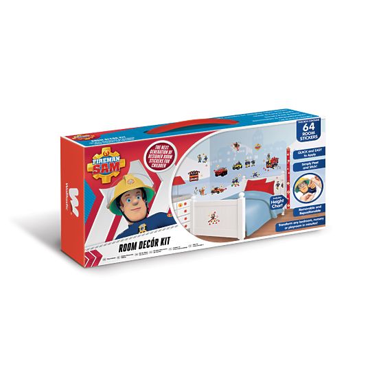 Samolepky - Požiarnik Sam