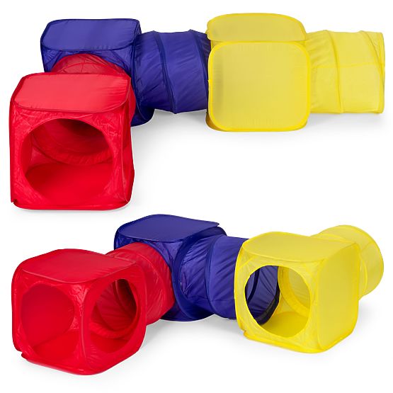 Samorozkladacie detské stany, hracie centrum 6 prvkov tunely kocky IPLAY