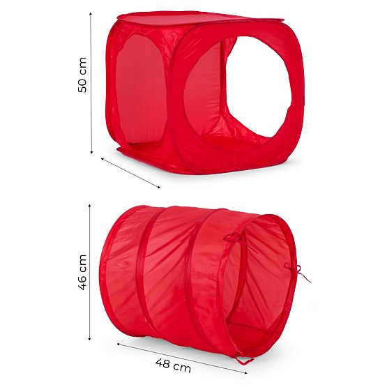 Samorozkladacie detské stany, hracie centrum 6 prvkov tunely kocky IPLAY