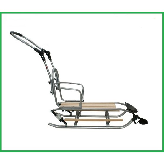 Sánky šport s vlnenou opierkou