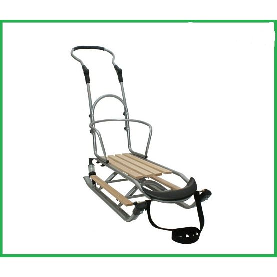 Sánky šport s vlnenou opierkou