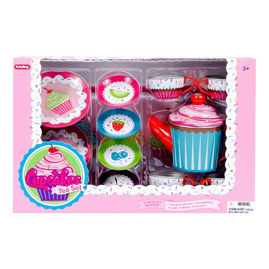 Schylling Čajová súprava zdobená muffiny