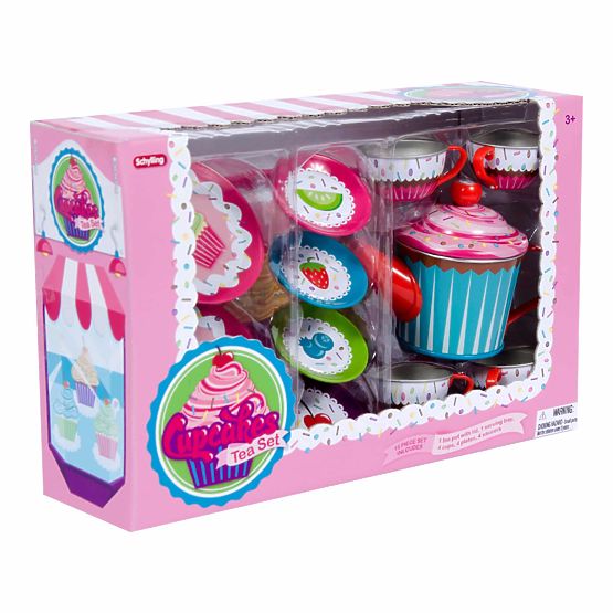 Schylling Čajová súprava zdobená muffiny