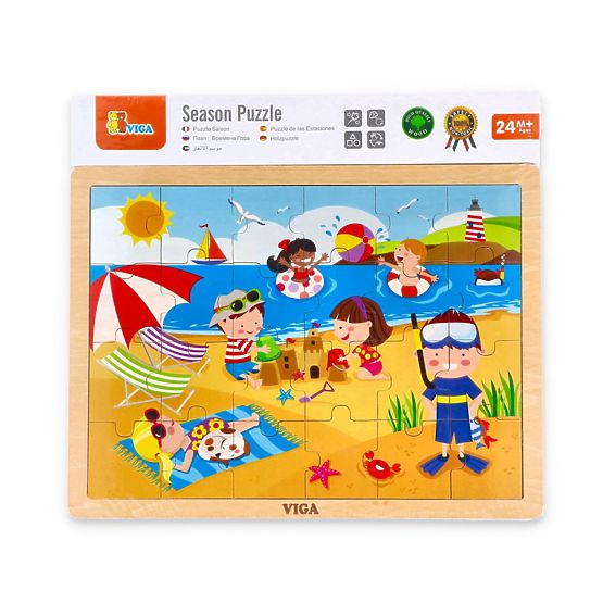 Sezónne puzzle Leto