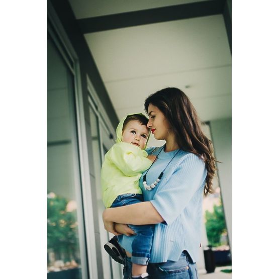 Silikónové dojčiace korále Ava