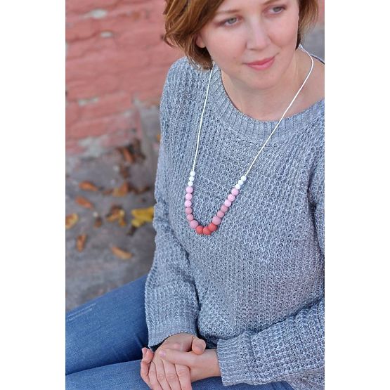 Silikónové dojčiace korále Diana