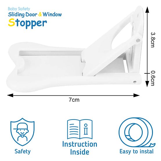 SIPO Detská poistka pre posuvné dvere - 2ks