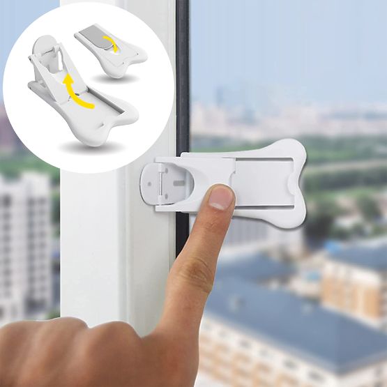 SIPO Detská poistka pre posuvné dvere - 2ks