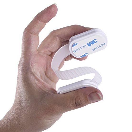 SIPO Multifunkčný nastaviteľný zámok na skrine a zásuvky - 6ks