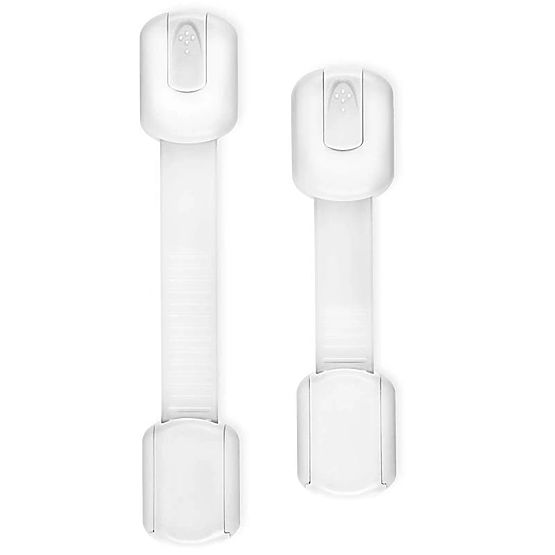 SIPO Multifunkčný nastaviteľný zámok na skrine a zásuvky - 6ks