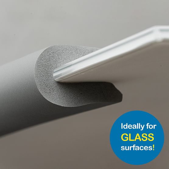 SIPO Penová páska na sklenené povrchy, šedá - 1ks