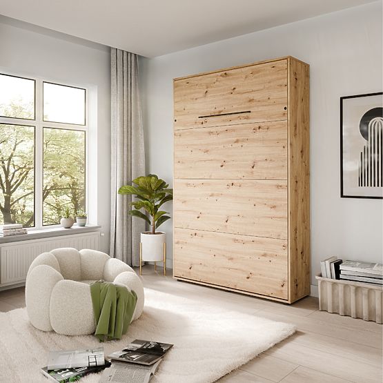 Skladacia posteľ KOBI VERTO 120x200 Dub Artisan 1 ks