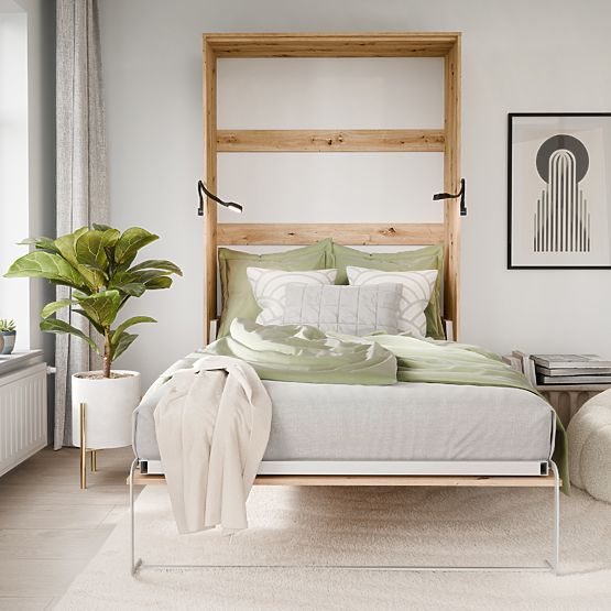 Skladacia posteľ KOBI VERTO 140x200 Dub Artisan 1 ks