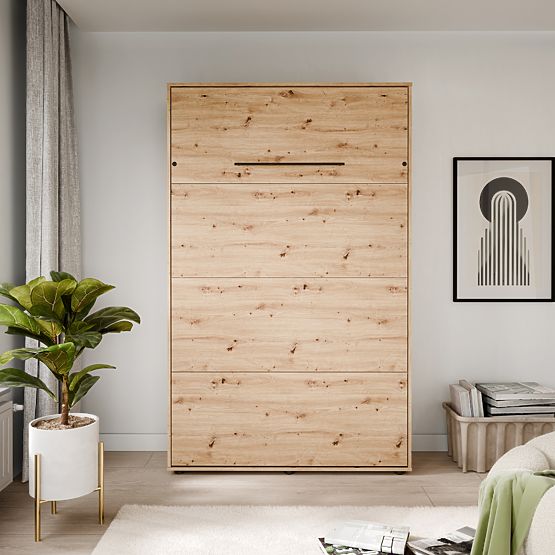 Skladacia posteľ KOBI VERTO 140x200 Dub Artisan 1 ks