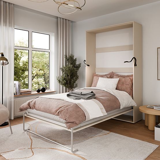 Skladacia posteľ KOBI VERTO 140x200 Kašmír 1 ks