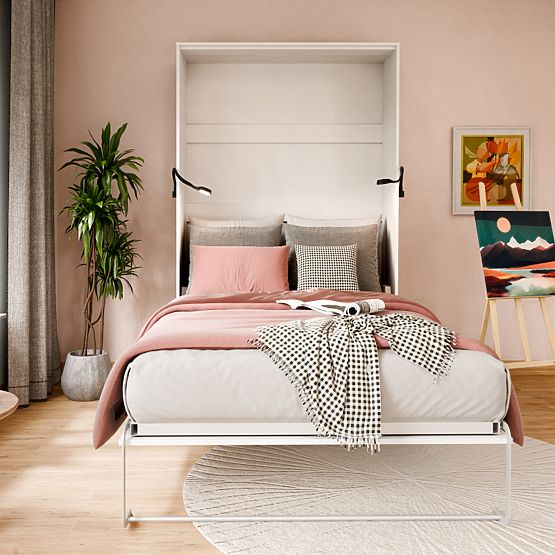 Skladacia posteľ KOBI VERTO 90x200 Biela 1 ks