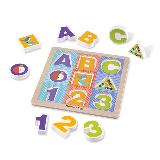 Skladačka ABC - prvé puzzle