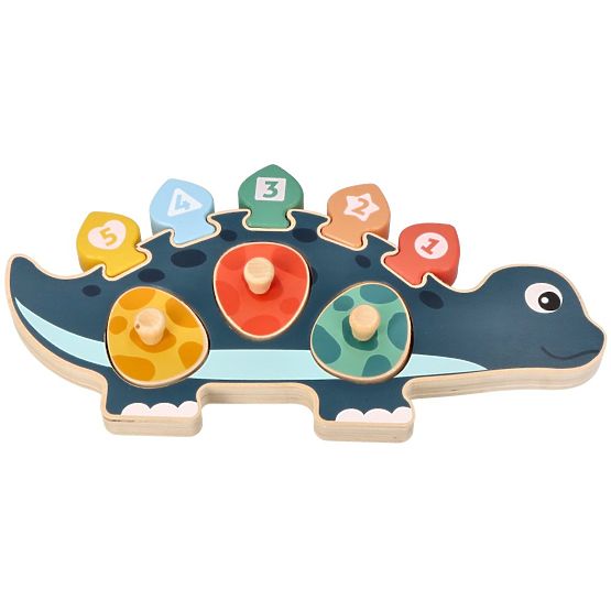 Skladačka maminka dinosaura s číslami
