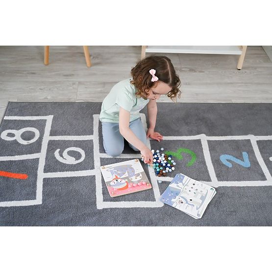 Skladačka s guľôčkami Chyť a zostav arktické zvieratá