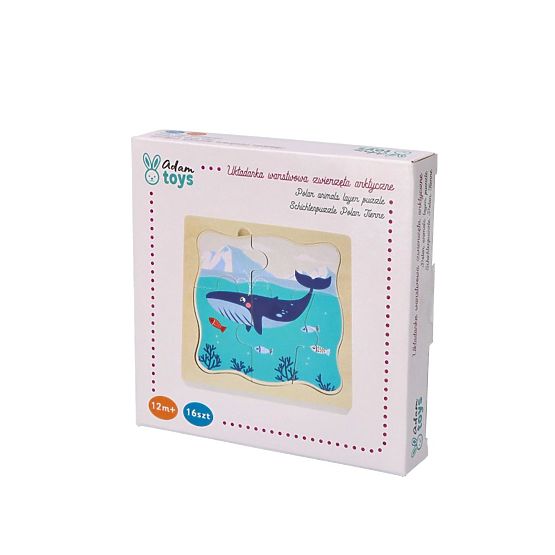 Skladačka vrstiev Arktické zvieratá