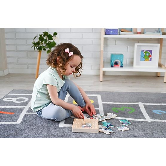 Skladačka vrstiev Arktické zvieratá