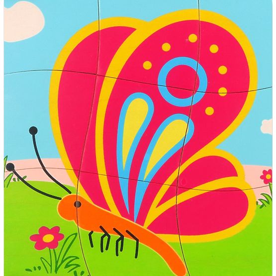 Skladačka vrstiev Motýľ