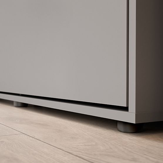 Sklápacia posteľ KOBI VERTO 160x200 Sivá 1 ks