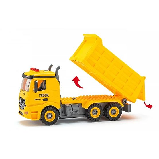 Sklápačka na batérie, na montáž