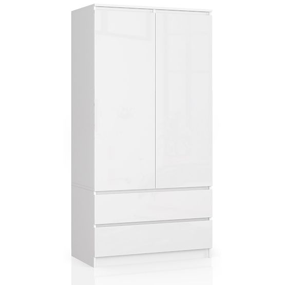 SKRIŇA S90 2D 2SZ CLP PK BIELY LESK