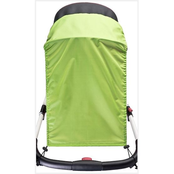 Slnečná clona na kočík CARETERO green Zelená