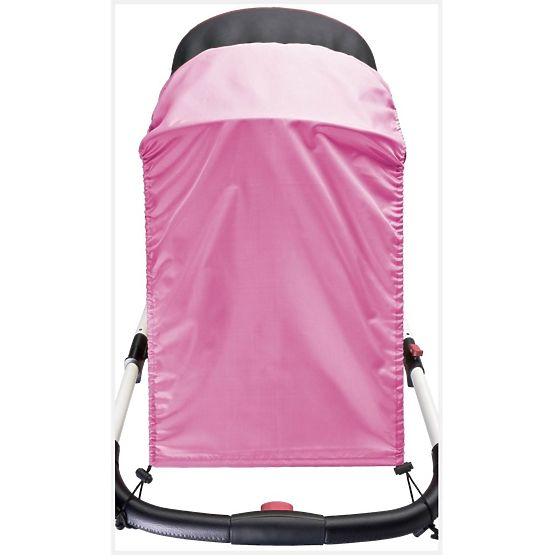 Slnečná clona na kočík CARETERO pink Ružová