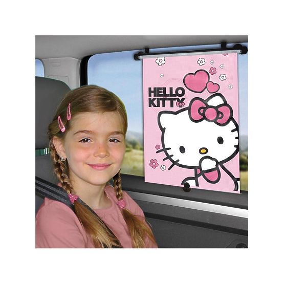 Slnečná roleta do auta Disney Hello Kitty Ružová