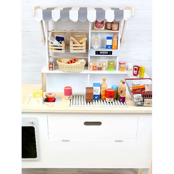 small foot Bednička so 6 fľašami nápojov