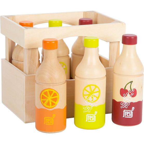 small foot Bednička so 6 fľašami nápojov