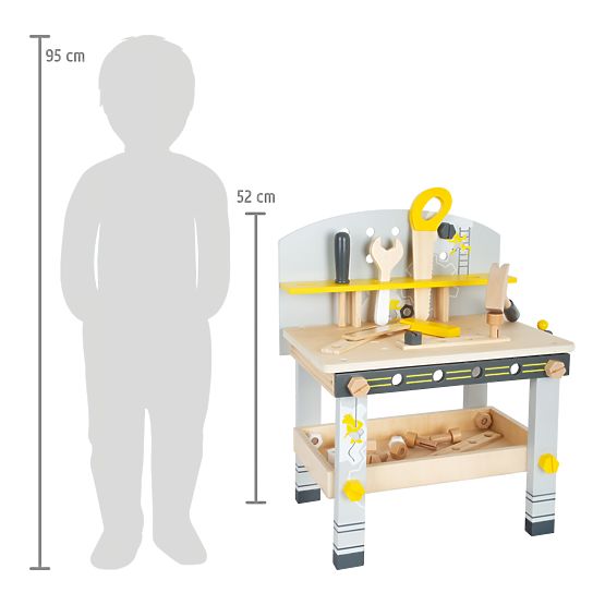 small foot Detský pracovný stôl kompaktný Miniwob - poškodený obal
