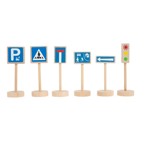 small foot Dopravné značky sada 25 dielov