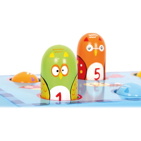 Small Foot Drevená hra zatĺkaj vtáka